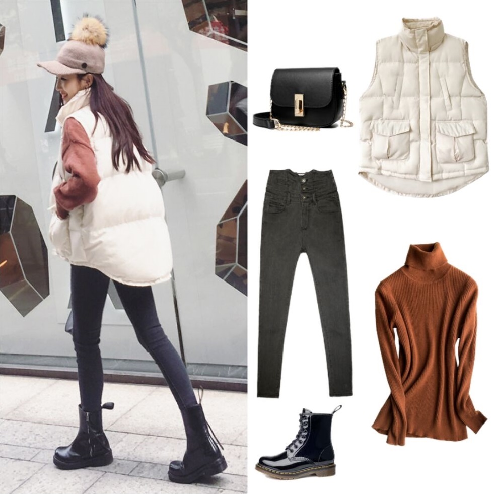 为秋冬添动力为短外套打call,棉马甲百搭又保暖