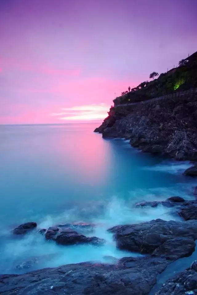意大利五渔村风景微信头像,意大利五渔村海边小镇图片