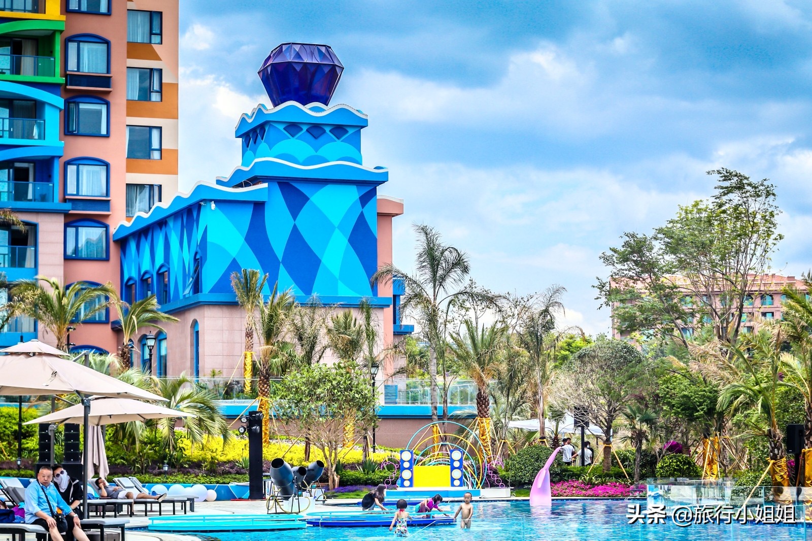 住在梦幻城堡,抚仙湖海豚湾住宿攻略