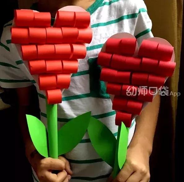 6-12岁手工制作三八妇女节贺卡,5-6岁大班创意手工三八妇女节