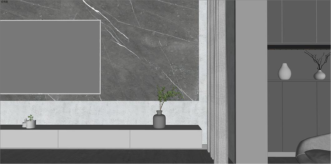 设计师用草图大师渲染,给设计师出效果图