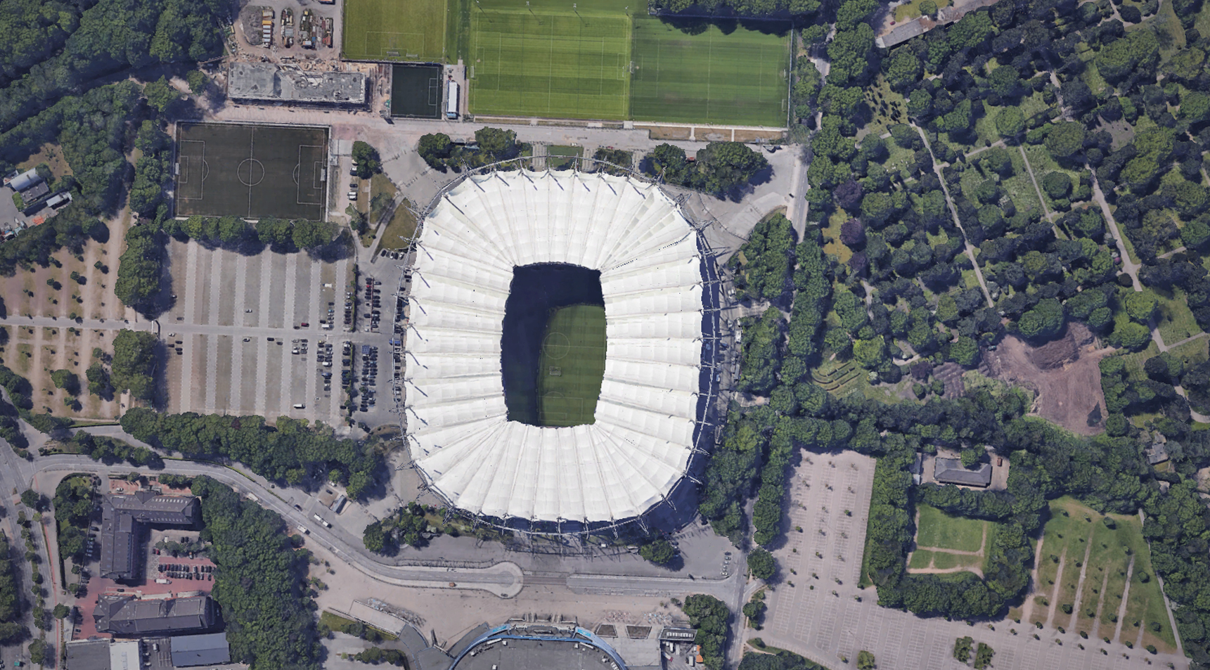 欧洲最现代的十大足球场,德甲十大足球场