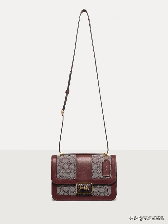 coach提花织物托特包,coach小号提花织物包