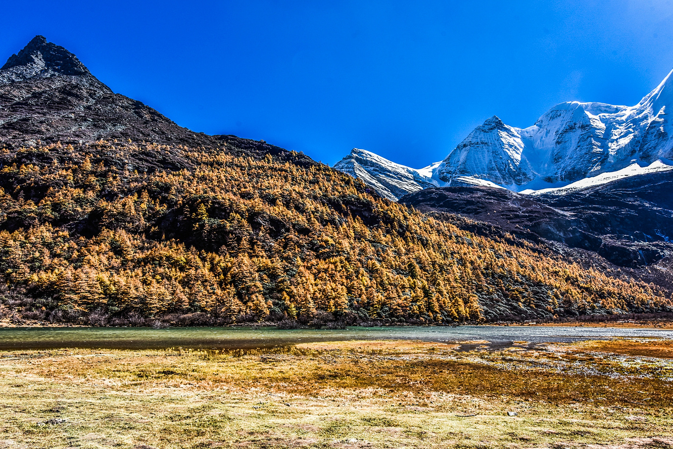 四川甘孜的亚丁稻城,四川稻城亚丁蓝色星球上的净土