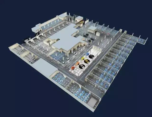 国内最大的新能源汽车实训设备,汽车实训基地