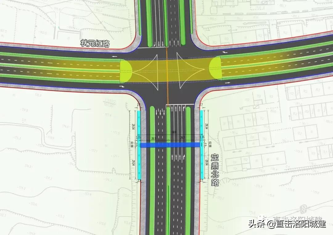 洛阳金业路拓宽建天桥吗,洛阳状元红路向西打通工程