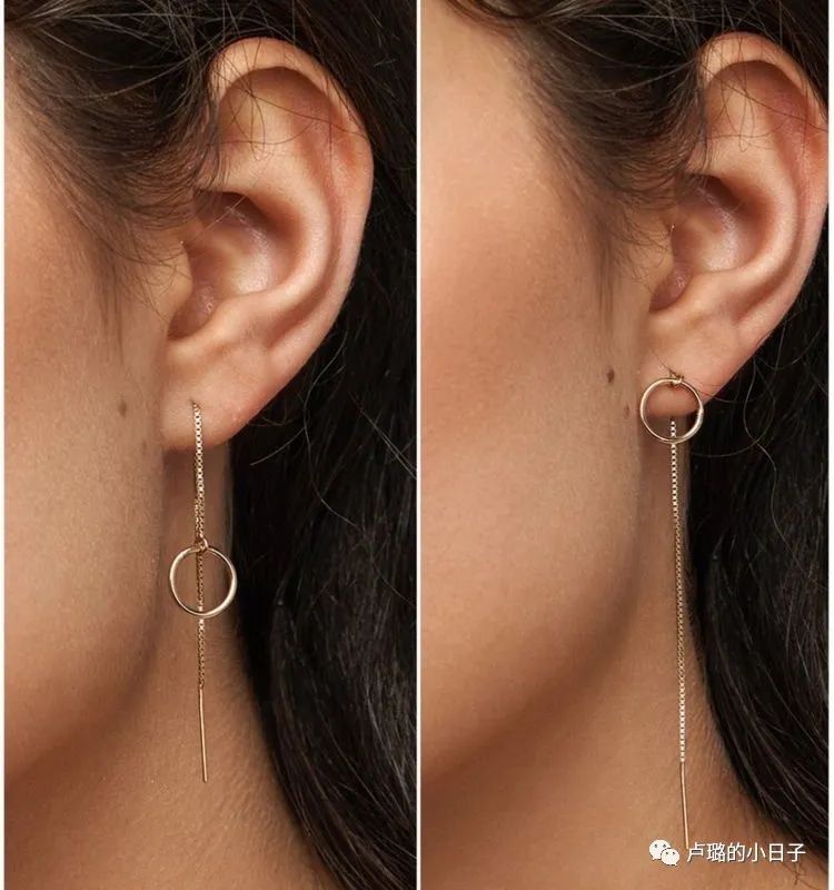 高级气质的流苏耳线,轻奢高级感耳线