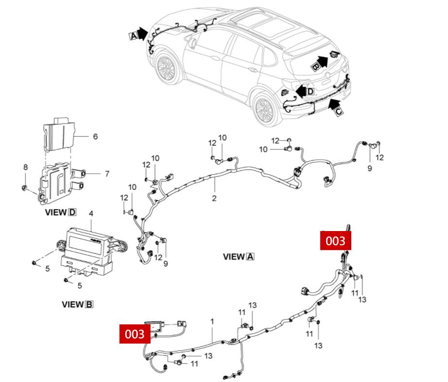昂科威侧面探测系统维修要多少钱,昂科威出现检测维修什么情况