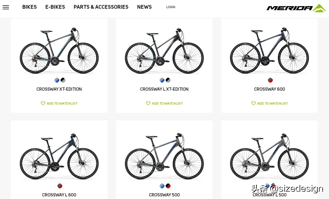 美利达高端车系,美利达各个系列车