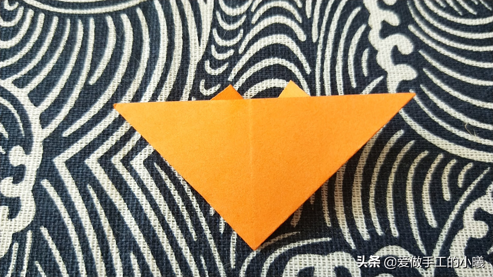 向日葵手工折纸手抄报立体,可以套在手上的向日葵折纸