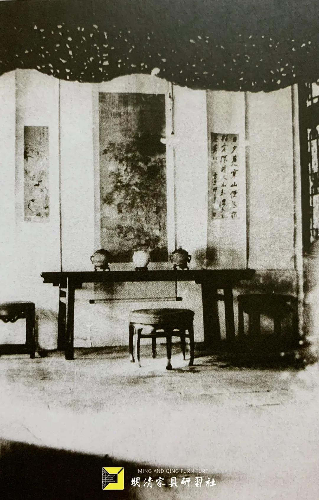 介祉堂,玉澜堂内的家具陈设