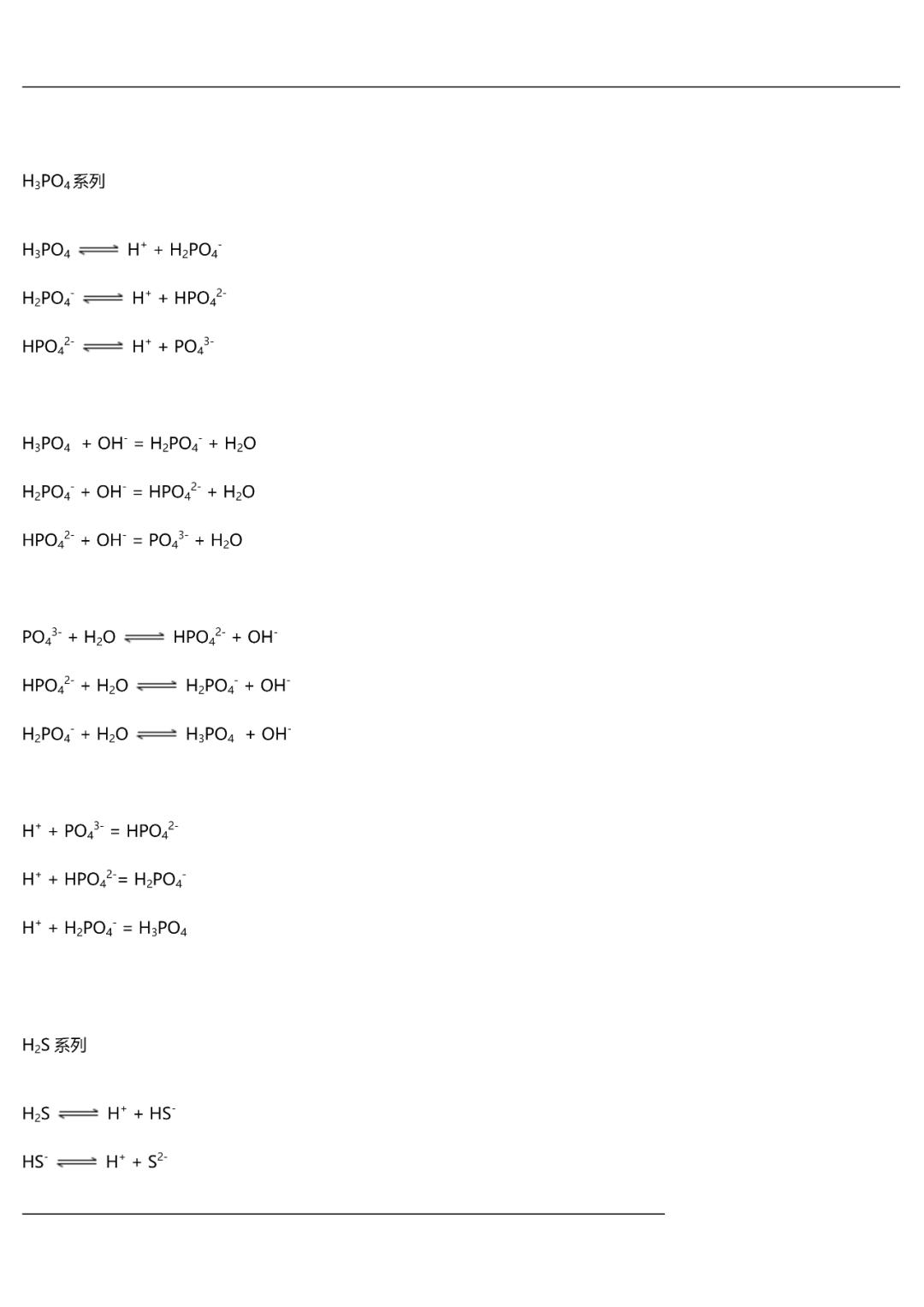 高中化学氯气方程式总结,高中化学所有方程式大全