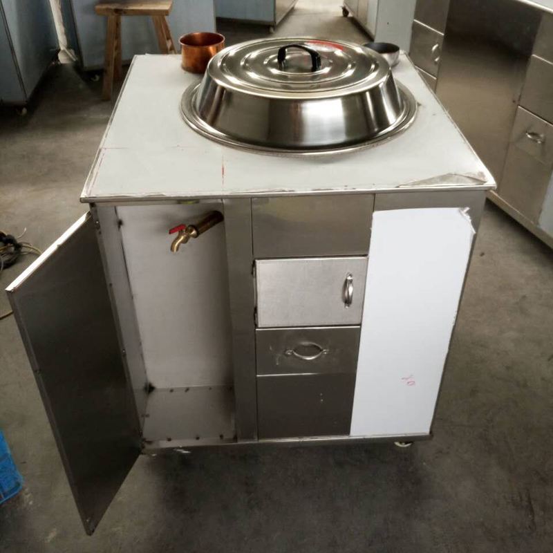 农村厨房砖砌灶台全过程,农村用砖做的新式灶台