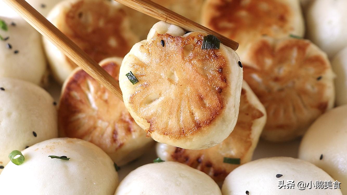 在家做生煎包的做法,教你在家做生煎包