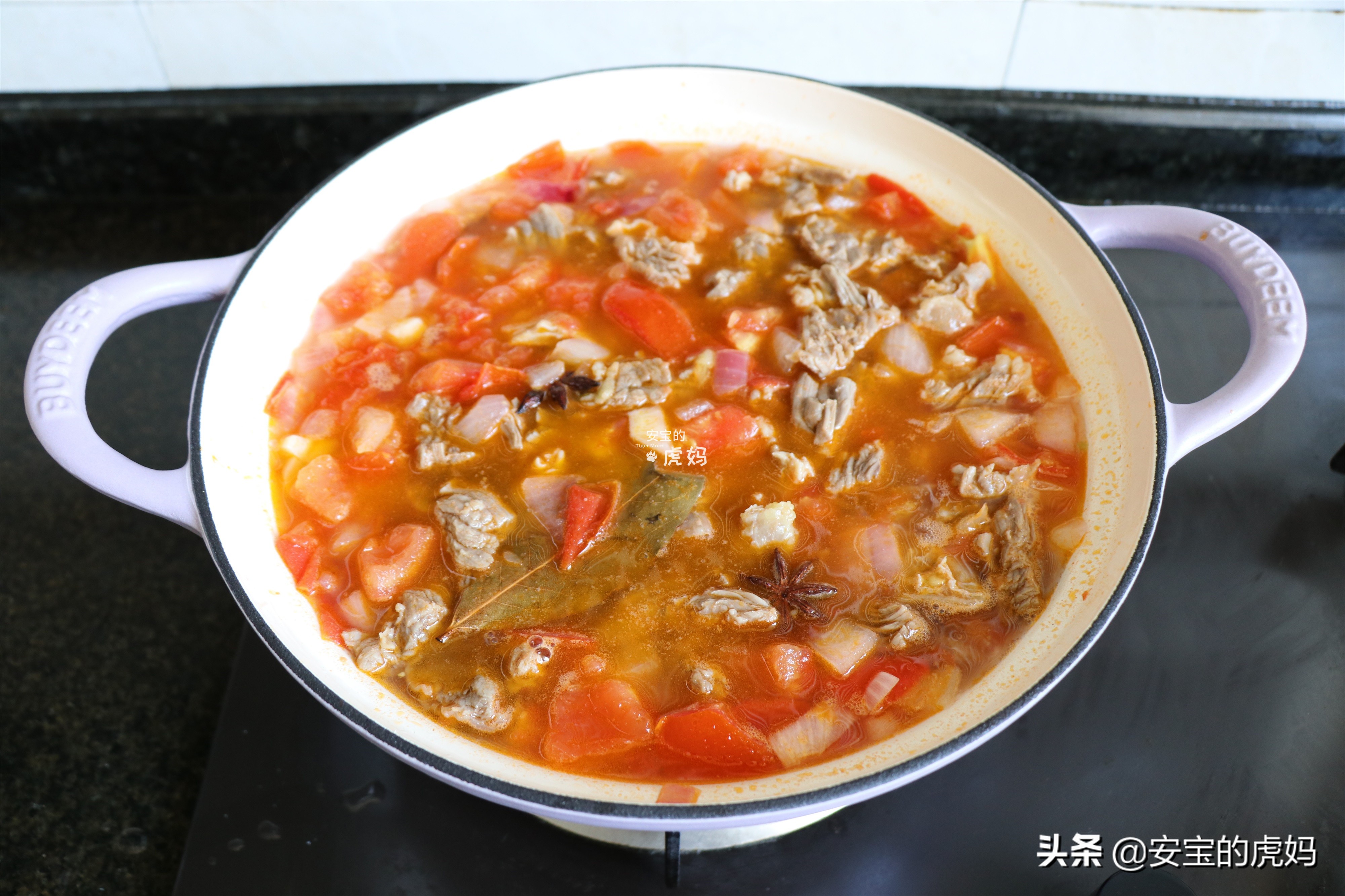 牛腩久煮不老的好方法,土豆西红柿炖牛腩怎么做好吃又烂