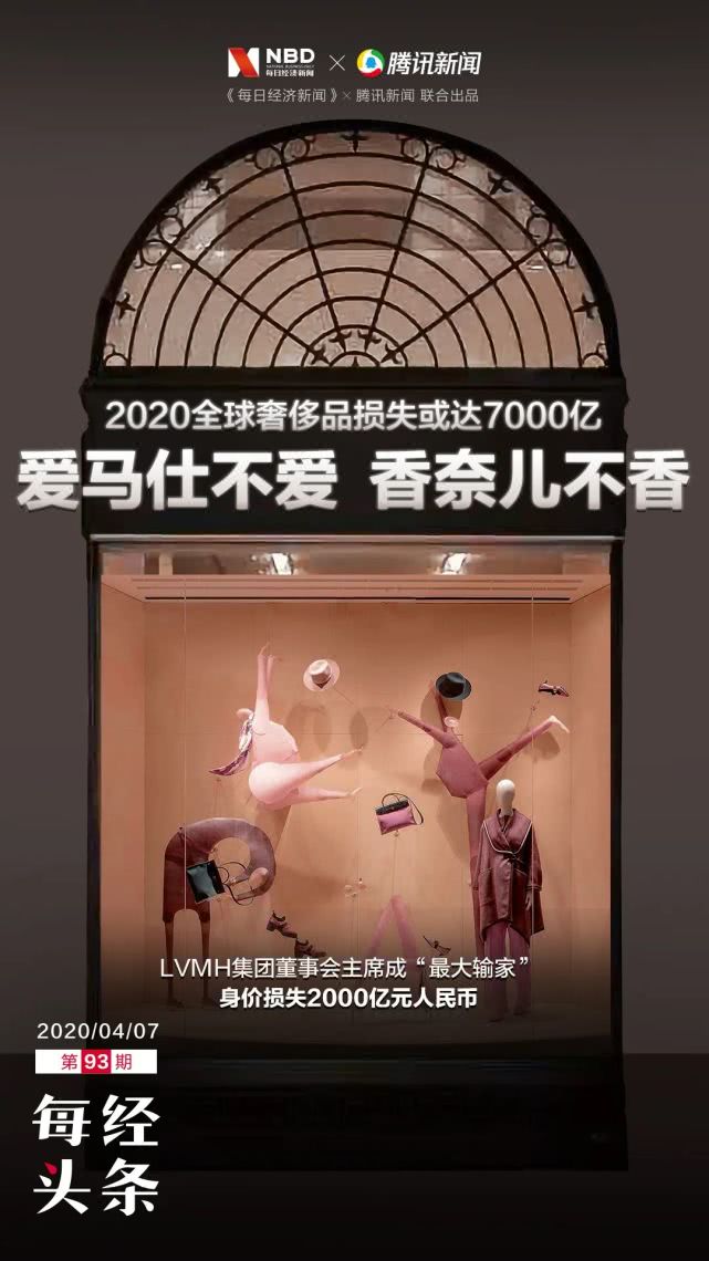 LV等奢侈品2020年损失或达7000亿