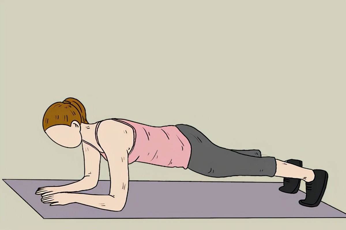 就做平板支撑能练出马甲线吗,做平板支撑可以练出马甲线吗