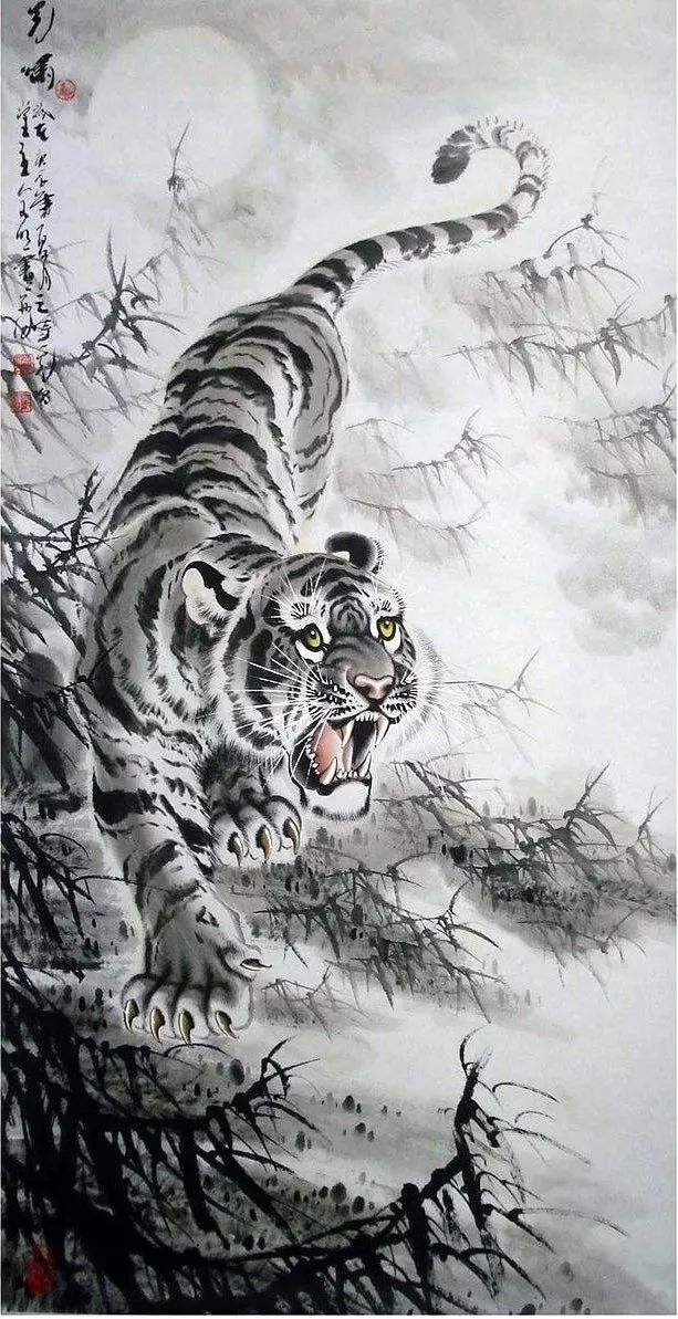 刘继卣老虎,刘继卣怎么画