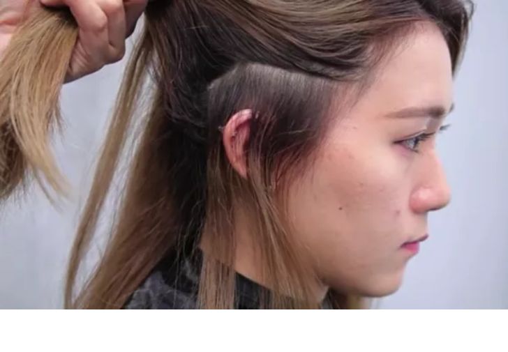 自己在家染挂耳染奶茶色教程,可以自己在家染的挂耳染推荐发色