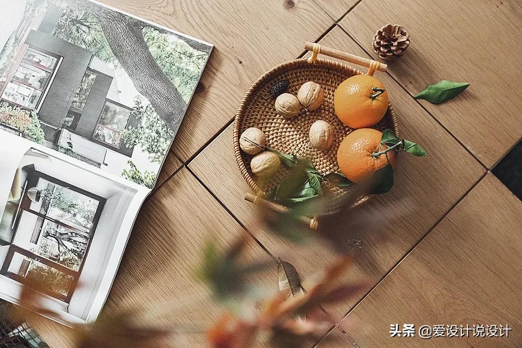 原木是让人清新脱俗的风格,现代简约和原木风混搭