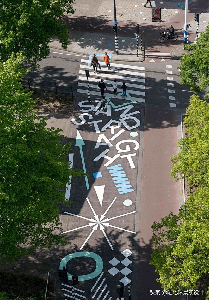 人行道创意,有创意的斑马线