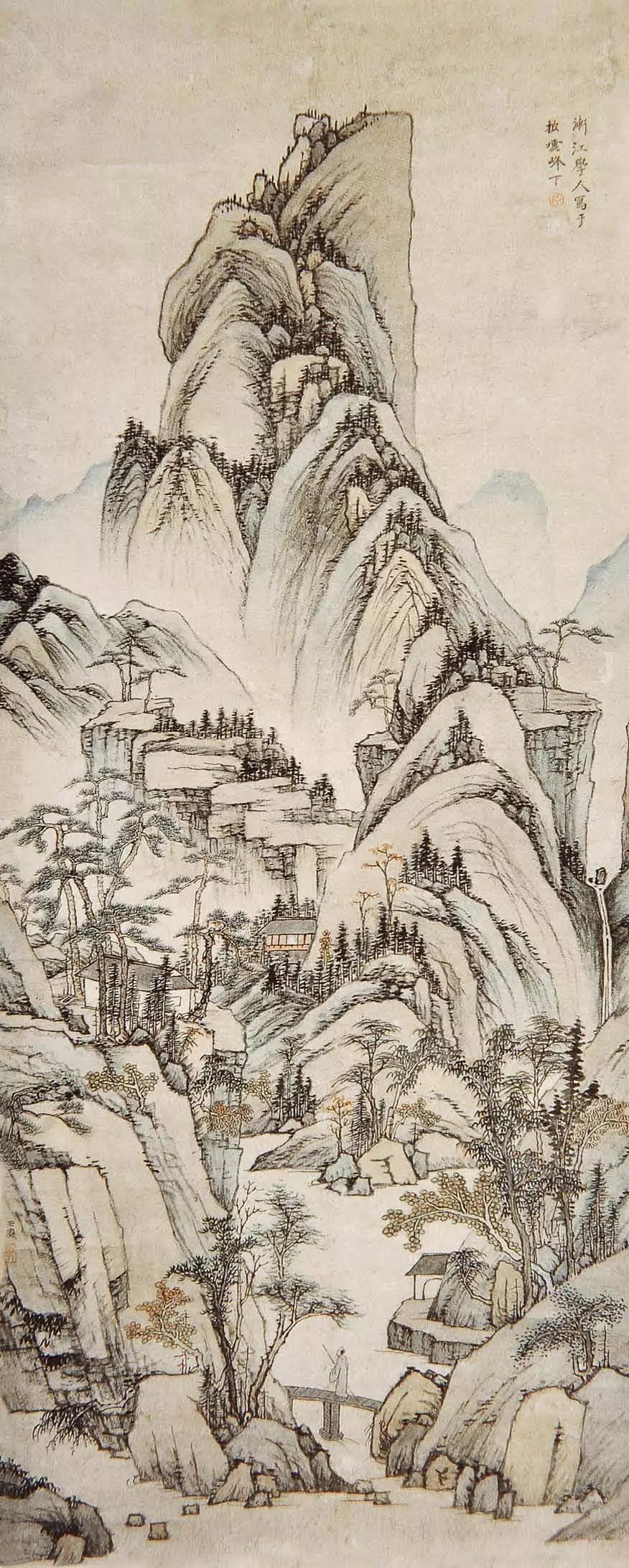 渐江:画禅诗癖足优游,新安画派的开创大师作品欣赏