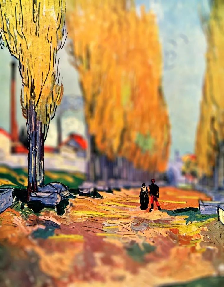 一看就会画出高级感的油画,油画棒油画风格