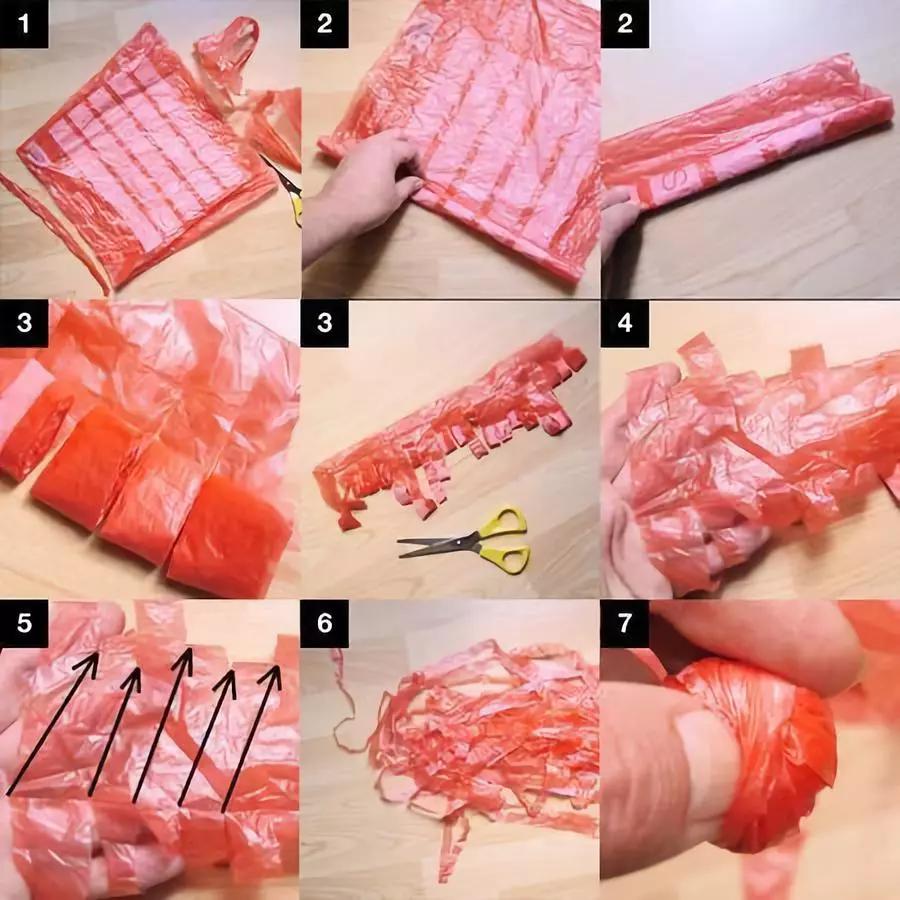 塑料袋手工编织视频,塑料袋编织篮子视频教程