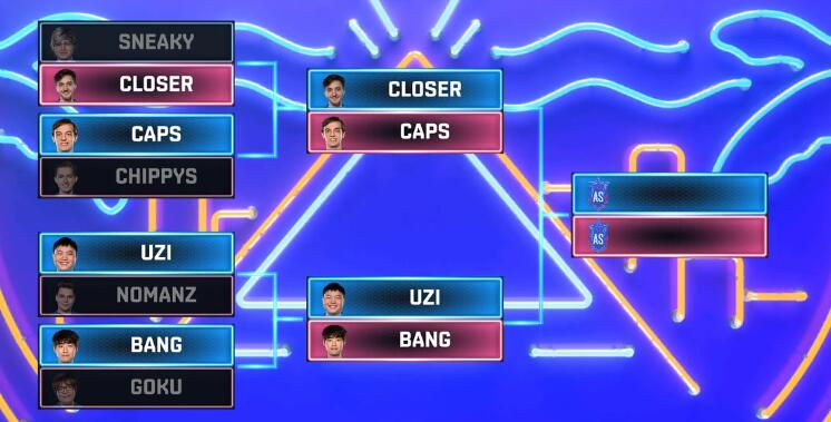 lol全明星solo赛uzivstheshy,uzi和bangsolo赛裁判