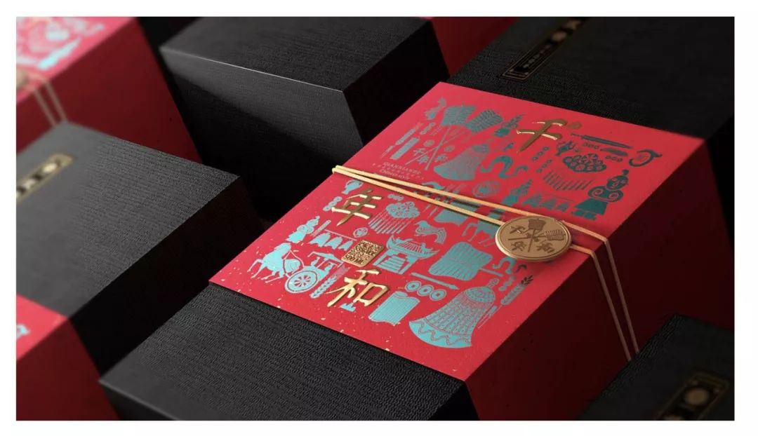 国潮风产品包装设计,极简主义国潮风包装