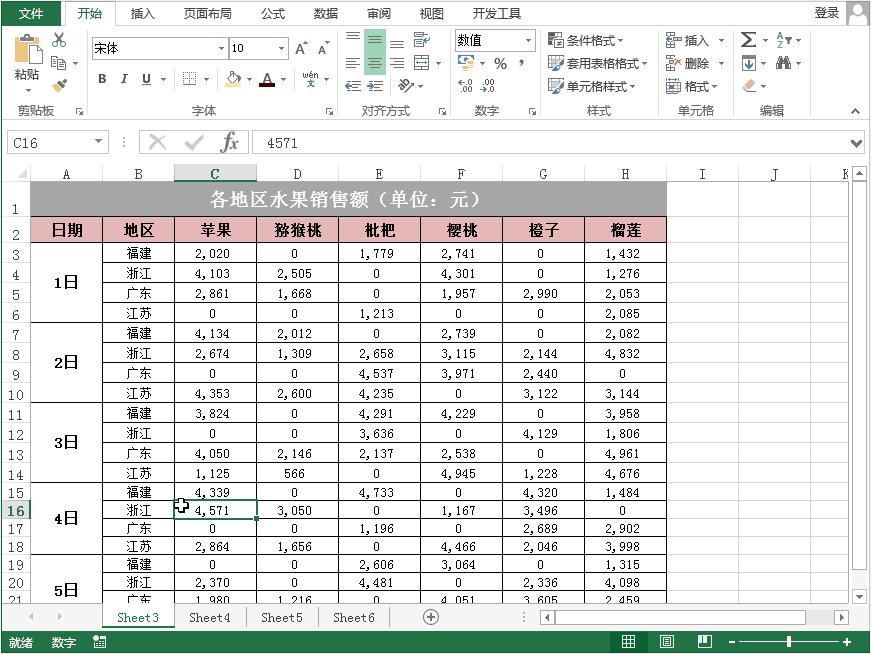 excel从零到一12个excel技巧,excel表格去除零值