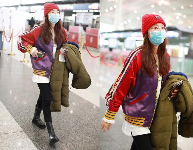 玲花显瘦表演服装,玲花穿牛仔服