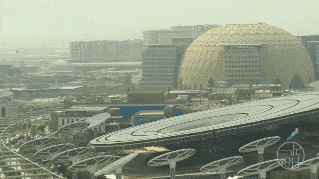 迪拜世博会中国馆正式试运营,迪拜世博会各国展馆建筑抢先看
