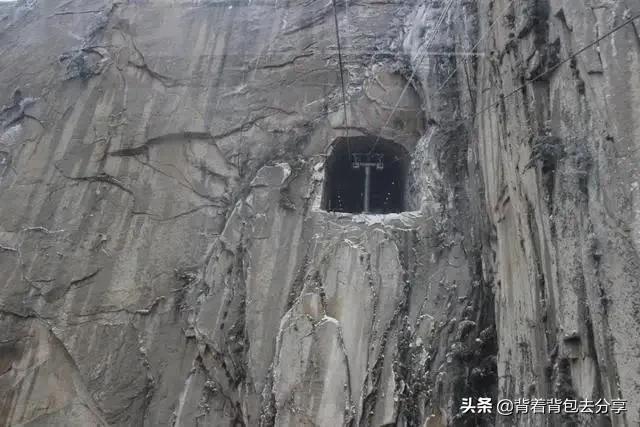 西上西下华山怎么避开长空栈道,西岳华山景区华山西峰