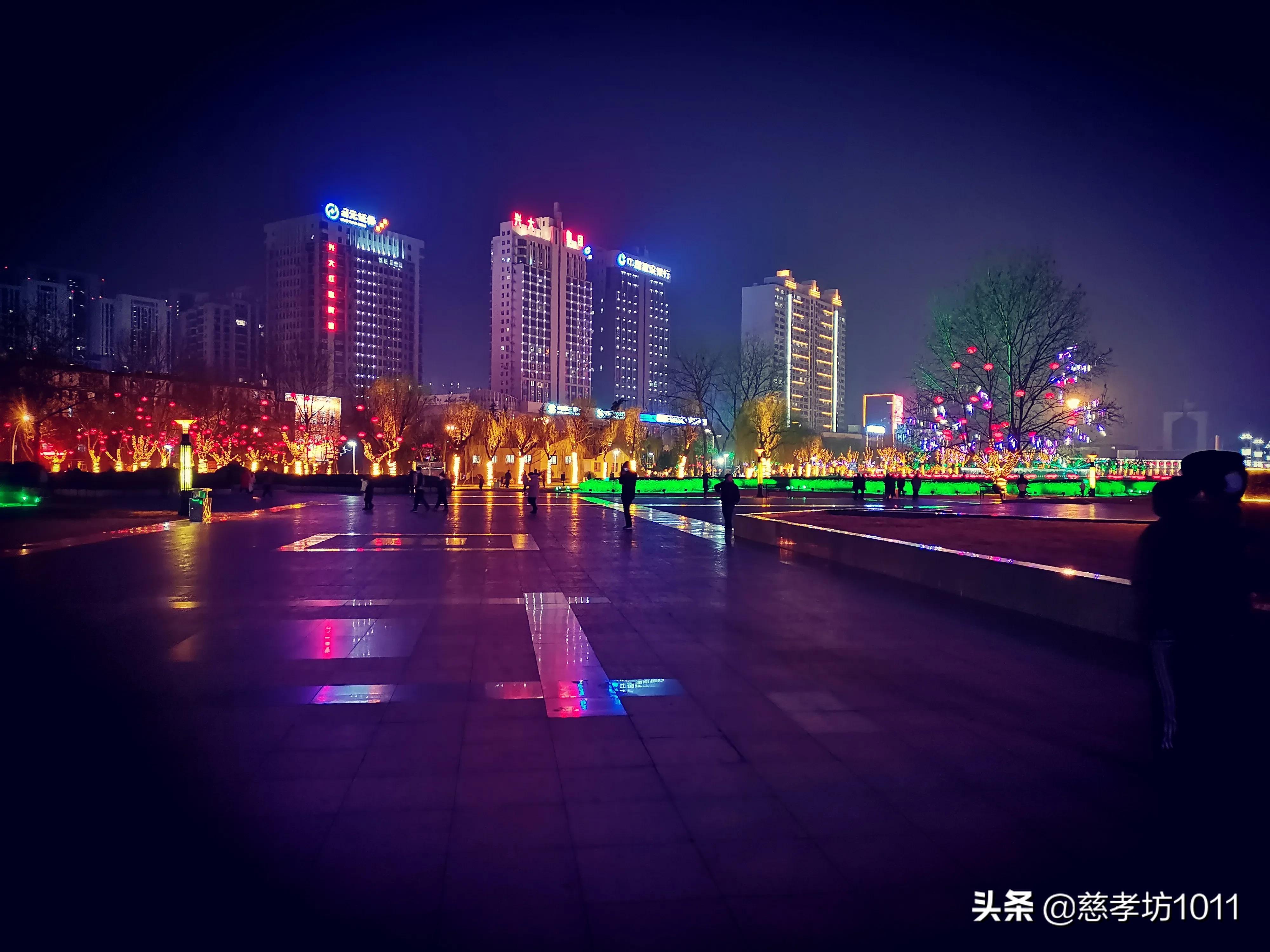 临沂旅游夜景景点大全,临沂元宵节夜景震撼视频