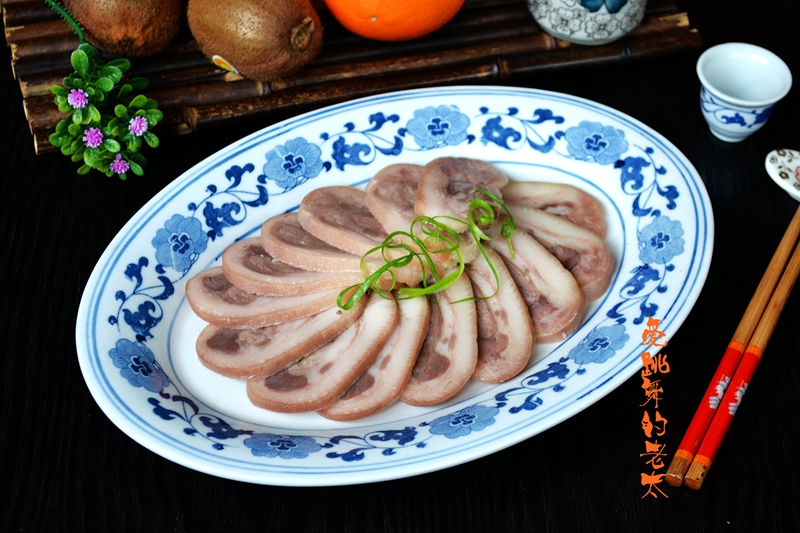 上海白切椒盐猪头肉,白切猪头肉视频教程