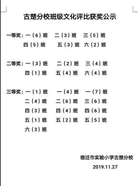 宿迁古楚小学,宿迁市实验小学古楚分校怎么样