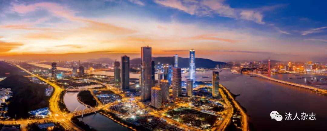 远眺珠海澳门横琴,澳门回珠海通过横琴口岸