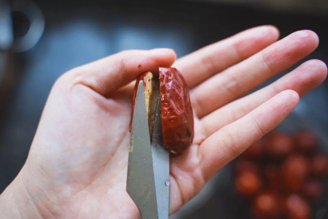 抹茶红豆红枣糯米糕做法,红枣糯米粉自制小甜品