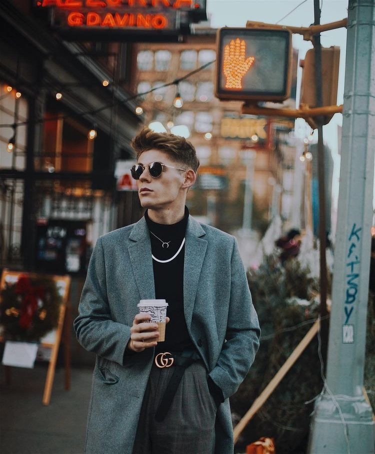 矮个微胖男生穿衣技巧,矮个男生不适合大衣么