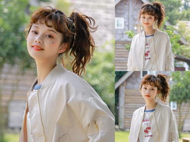 扎一个可爱的辫子怎么扎,俏皮可爱减龄扎发