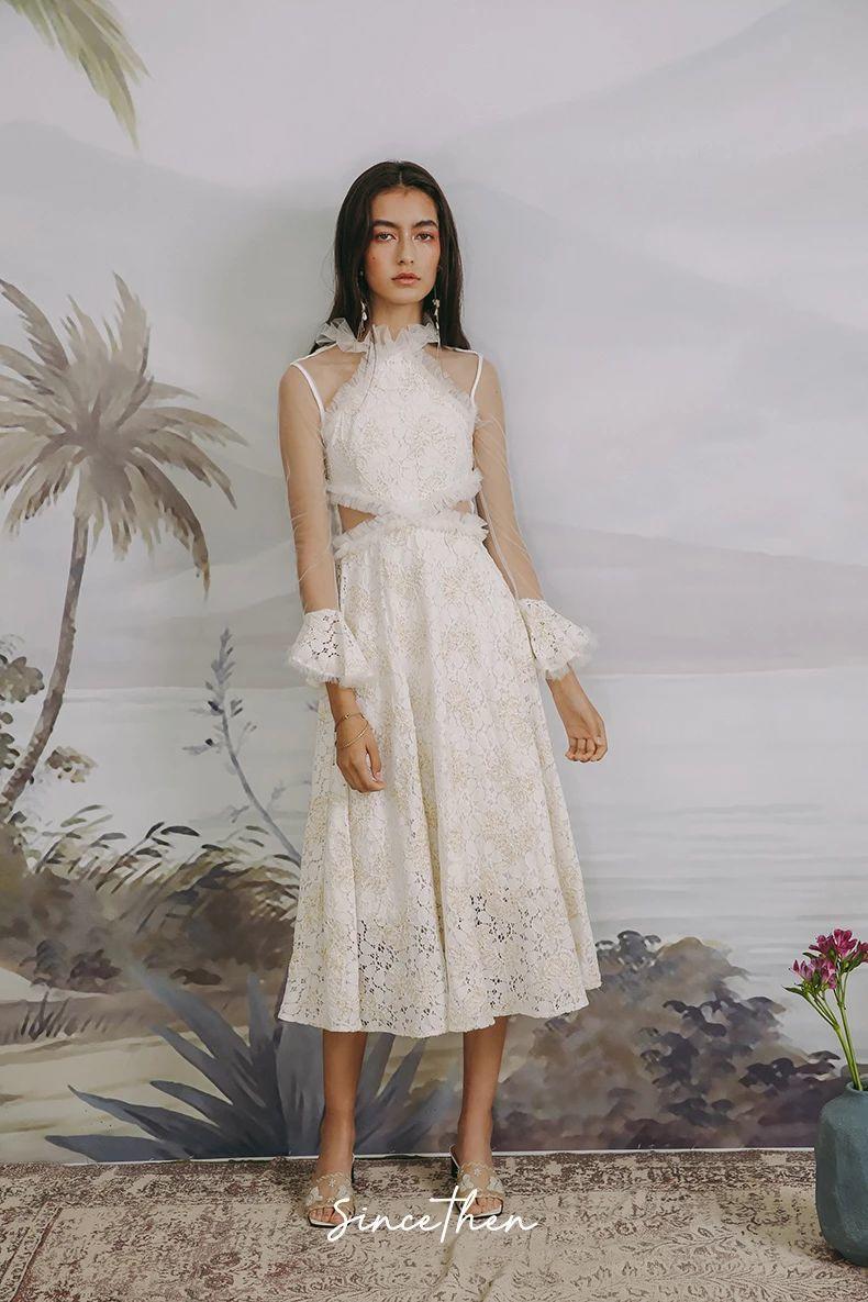 轻熟性感,这3家店的「西装+衬衣+连衣裙」带着法式慵懒