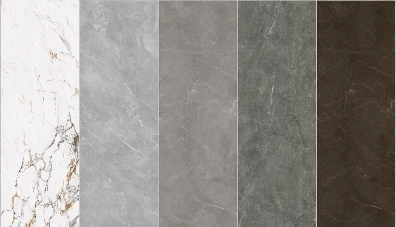 现代轻奢风客厅装修瓷砖用什么色,2020最流行瓷砖轻奢风