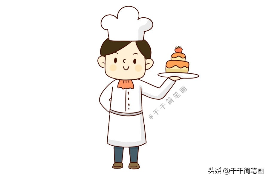 教画q版人物,教画画人物q版