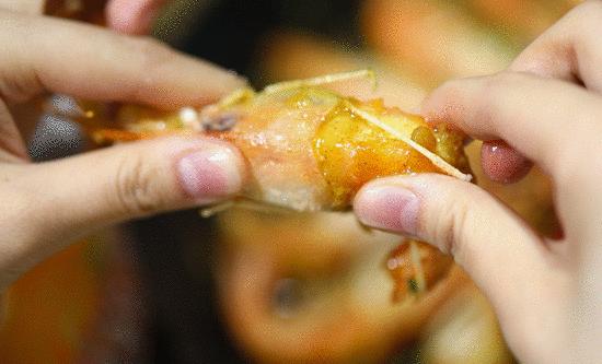 全网吃虾第一名,吃虾全网第一