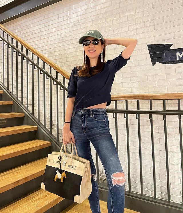 泰国名媛伍伦盼年轻时,泰国富婆伍伦身高体重