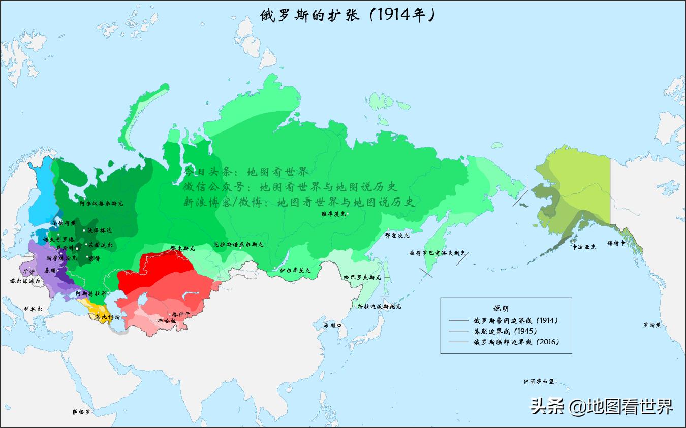 沙俄帝国大战苏联版图变化,沙俄大战大清国