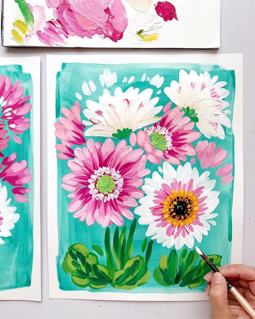 丙烯平涂的正确方法图解,丙烯大面积平涂墙面技巧