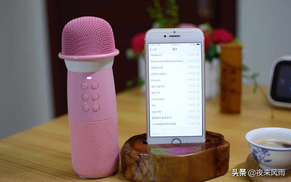 唱吧无线蓝牙麦克风话筒g1,小米麦克风和唱吧c10麦克风哪个好