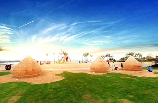 生蚝之乡广东阳江,钦州市碧桂园红树湾88平观景效果